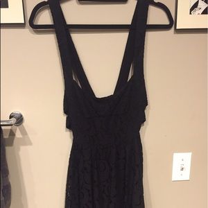 Black Lace Free People Dress