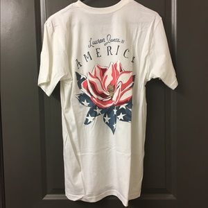 NWT White Lauren James T Shirt