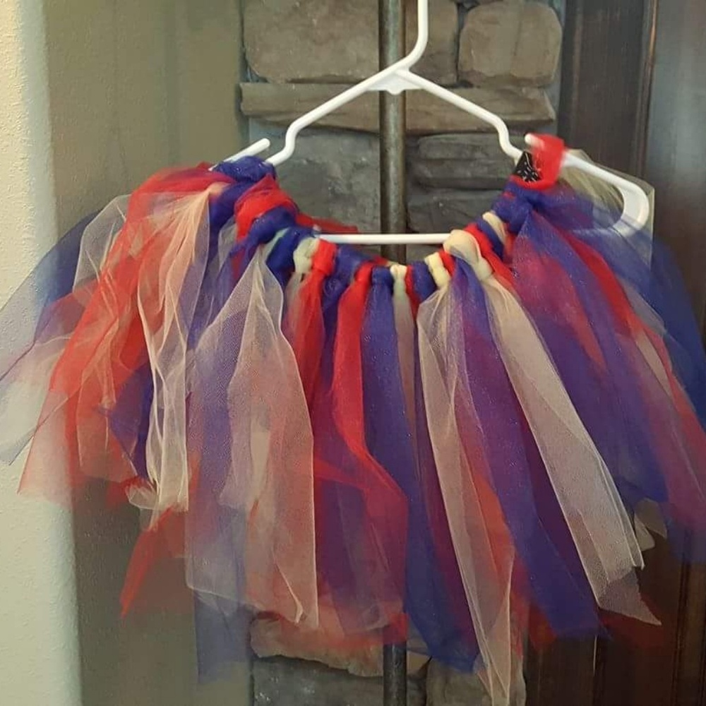 Adult size patriotic TUTU 4th of July fun!