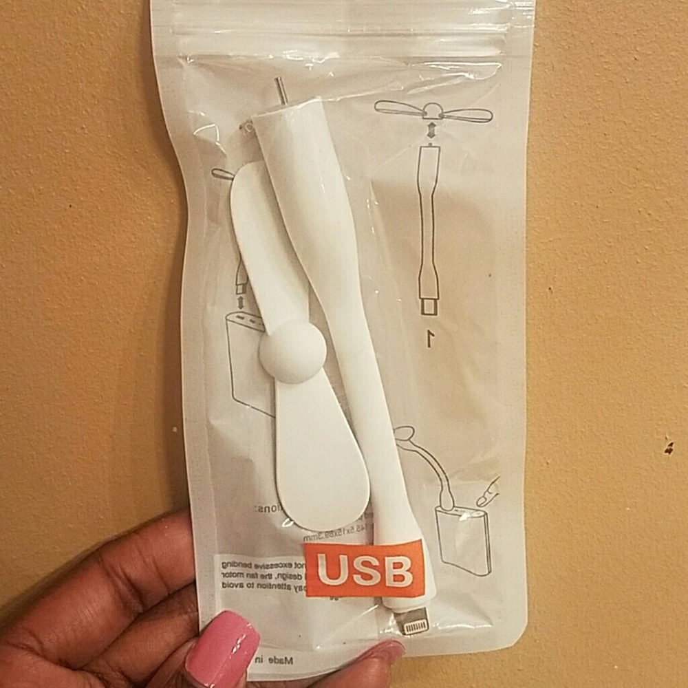 Iphone portable fan