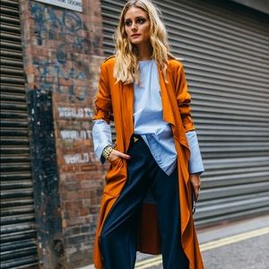 Zara Pinstripe Tunic as seen on Olivia Palermo