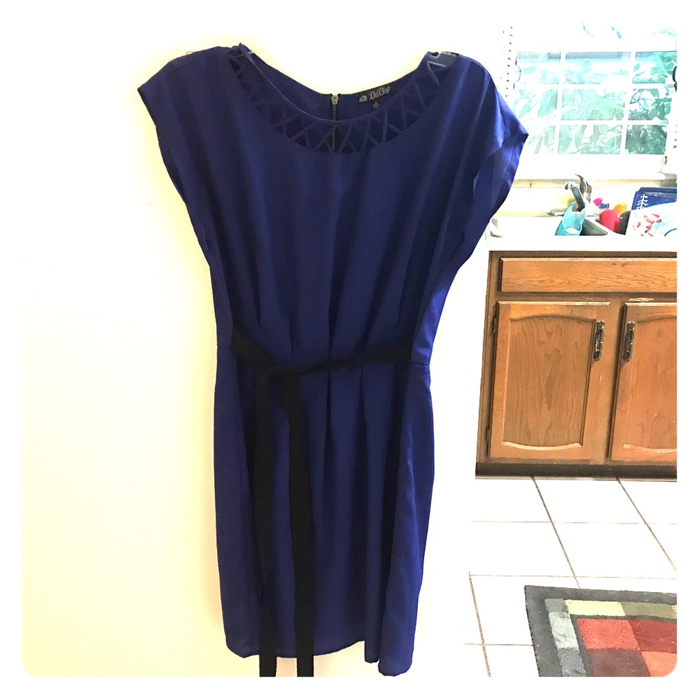 Blue dress