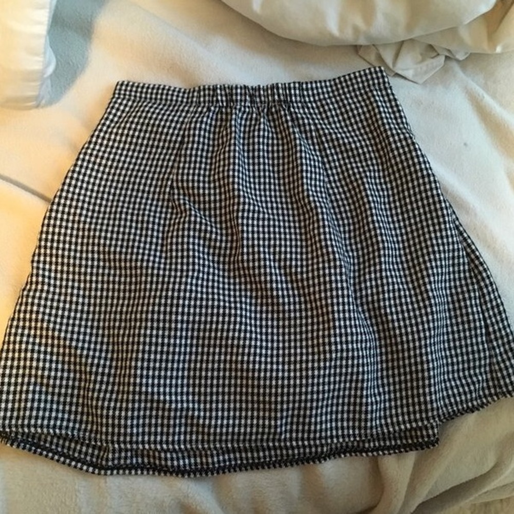 Gingham Skirt