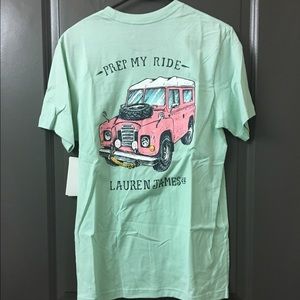 NWT Green Pimp My Ride Lauren James T Shirt
