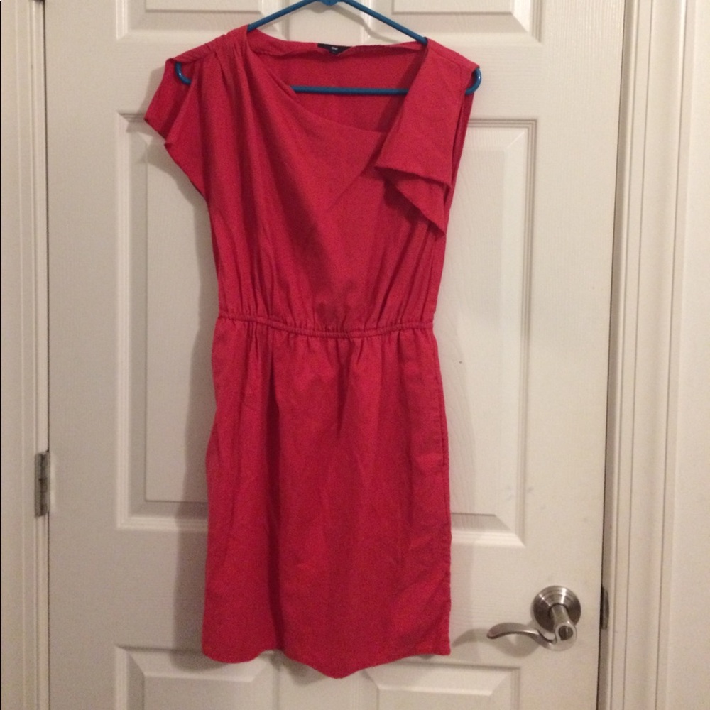 GAP dress with pockets hot pink