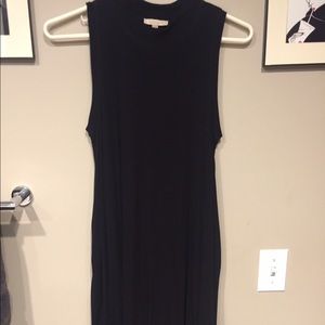 Plain Black Shift Dress