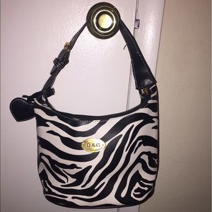 Dolce and Gabbana Zebra Purse