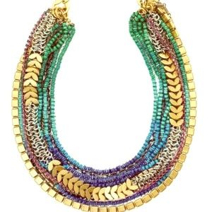 Stella and Dot Utopia Necklace used as display