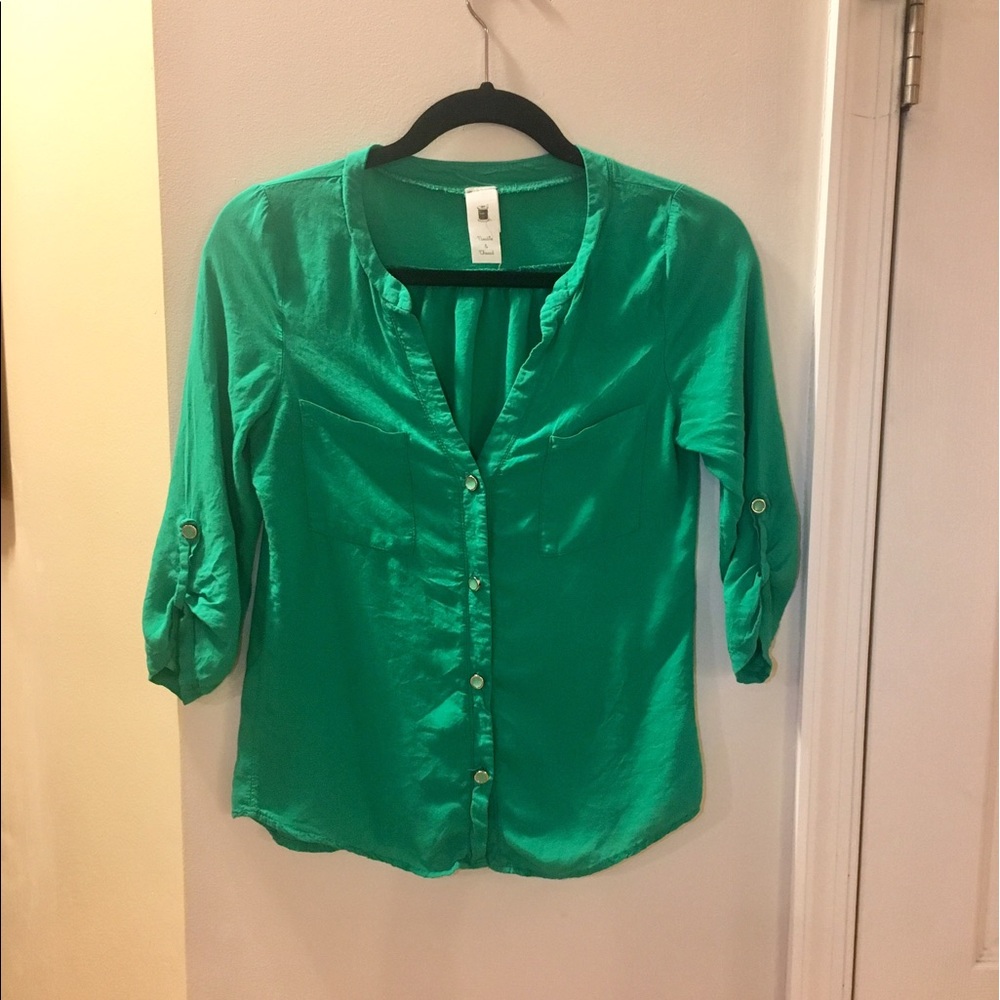 Bright green Blouse