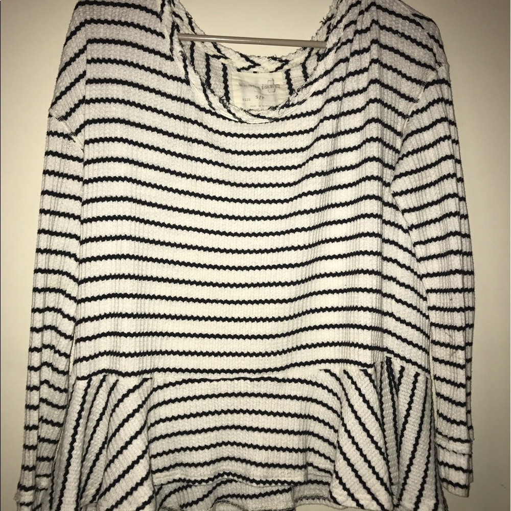 Free People striped tee