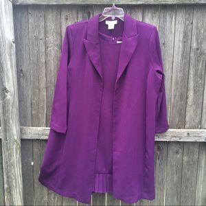 Pride & Joy Purple dress and jacket set