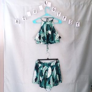 ✨L' Atiste Ivy Jungle Top and Bottom Set✨