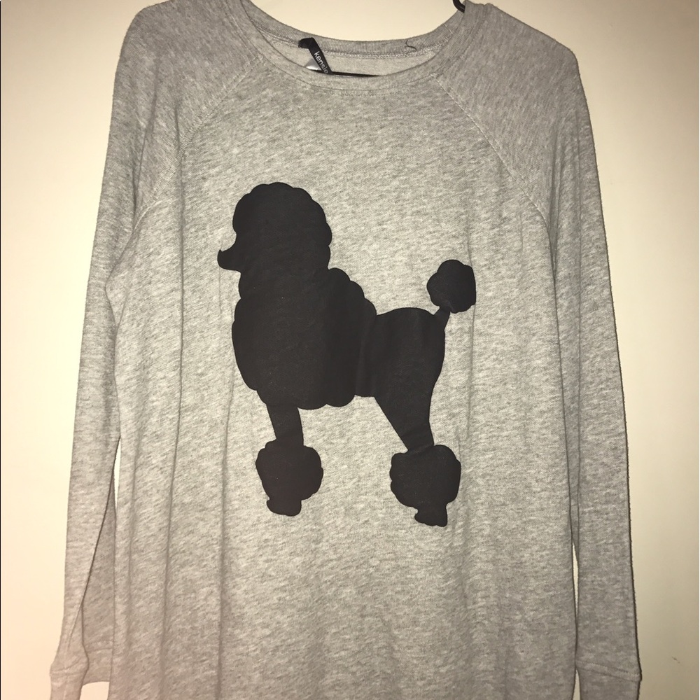 NWT Kensie Poodle Sweatshirt