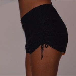 Kendall and Kylie black shorts