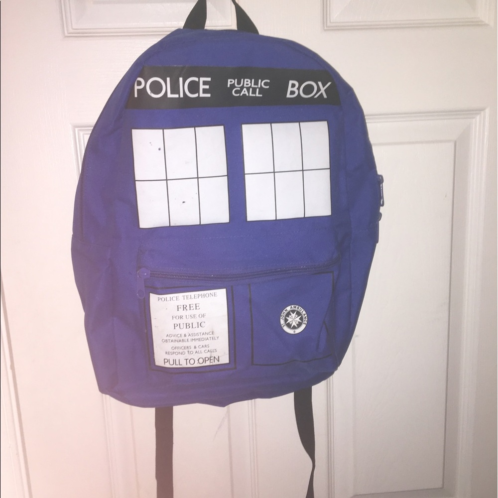 Doctor who tardis backpack