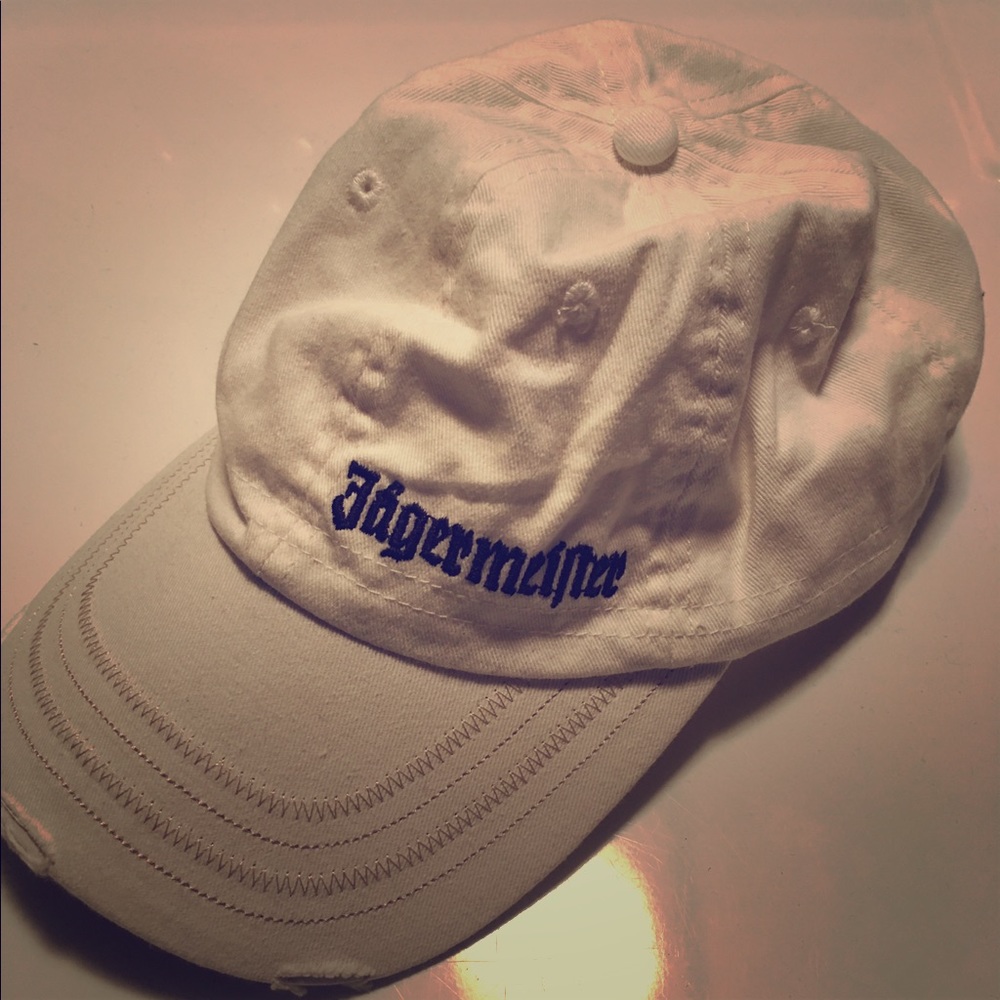 Jagermeister White Baseball cap adjustable NEW