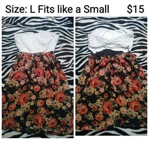 Floral Homecoming Dress