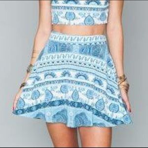 SMYM Camille Skirt Boho Blue