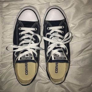 Navy Blue Converse