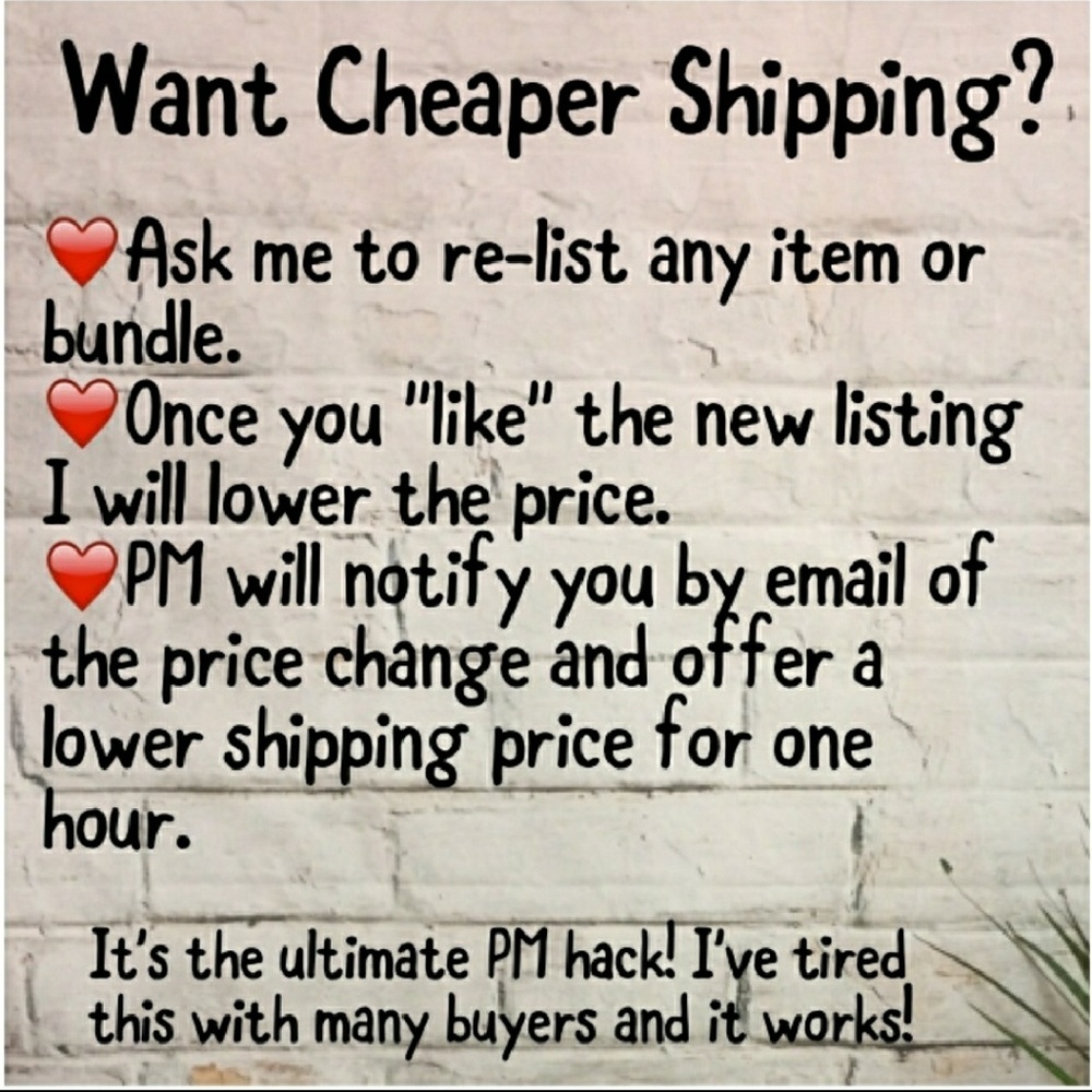 Cheaper shipping just for you.