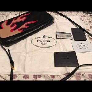 Prada Flame Purse