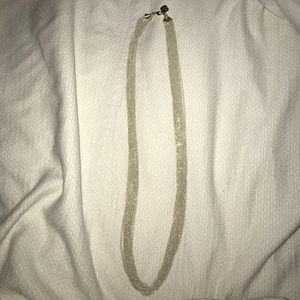 Kendra Scott Reese necklace- gold tone with white