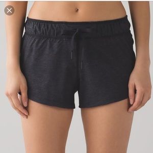 Lululemon double time shorts