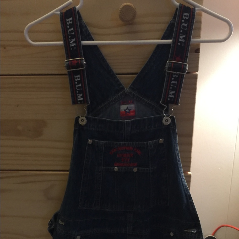 B. U. M. Short overalls.