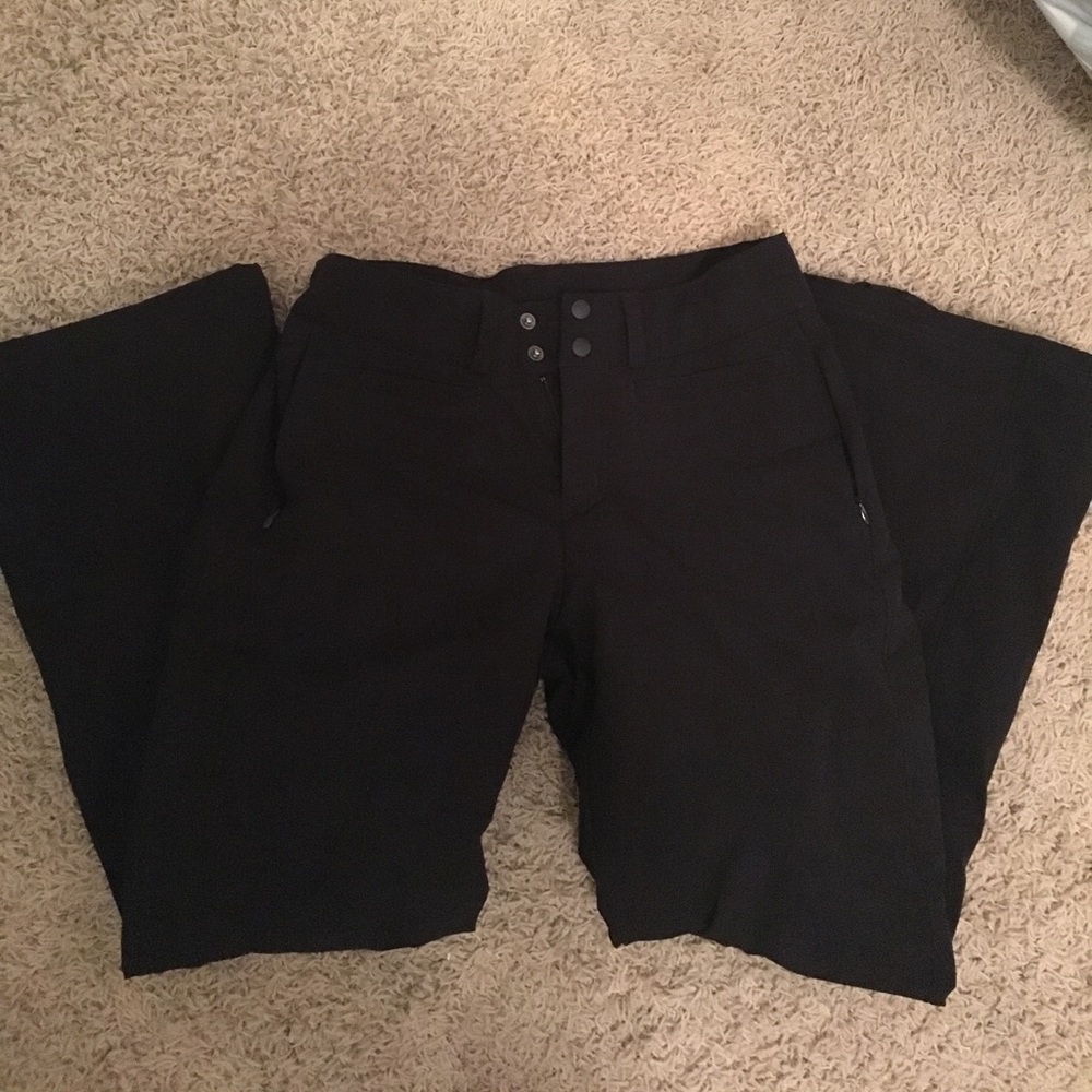 Black womens Columbia ski snowboard pants