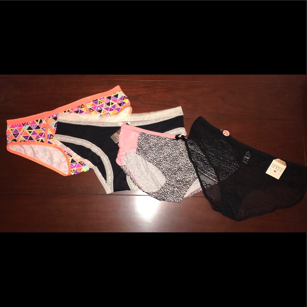 BRAND NEW PANTY BUNDLE!  4 PAIRS! 1X 2X