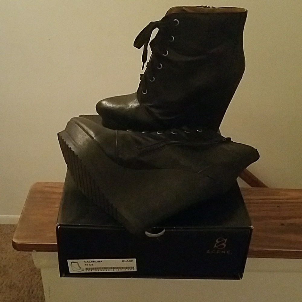 Wedge Ankle Boot