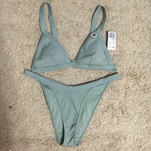NWT Triangle Bikini Set