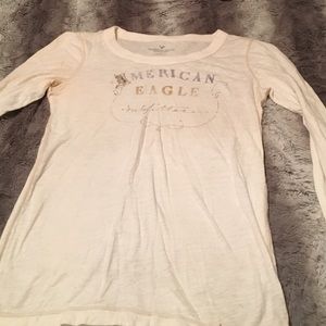 American Eagle Outfitters logo long sleeve t-shirt