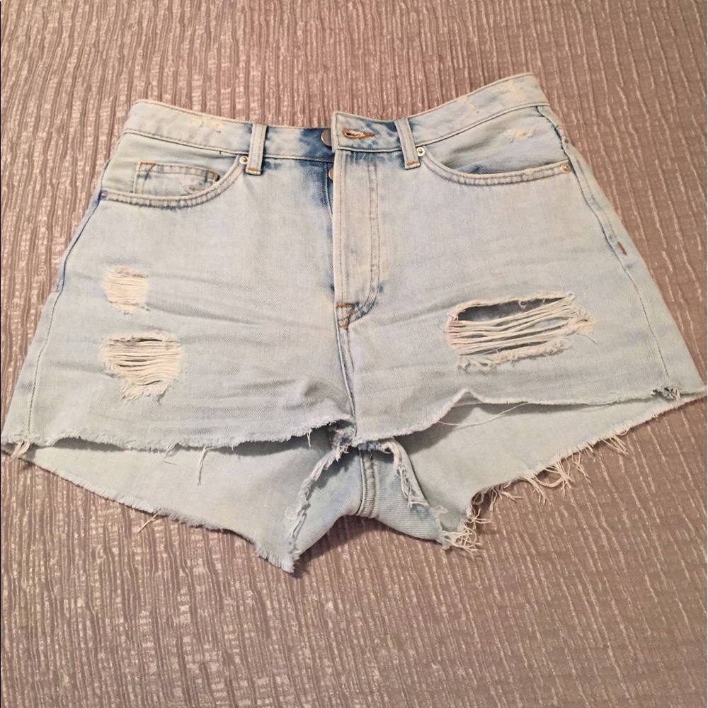 High waist shorts