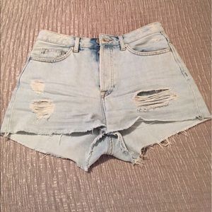 High waist shorts