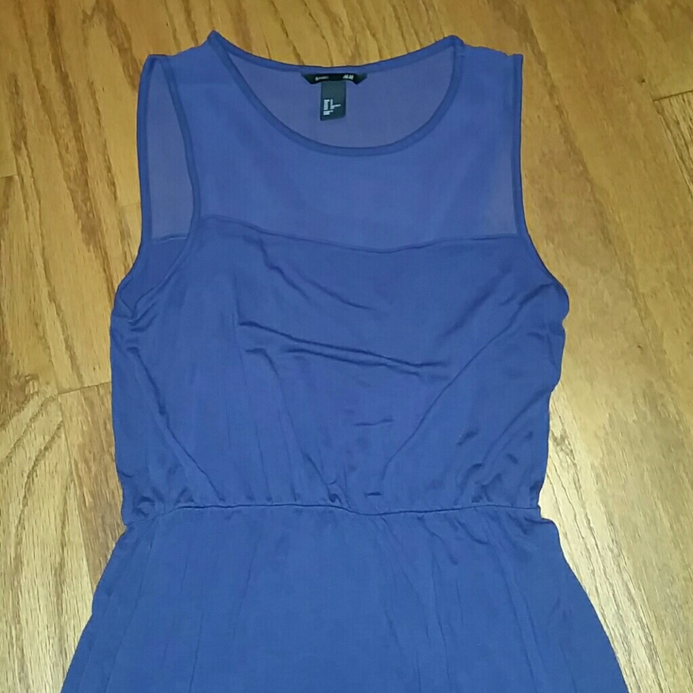 H&M Navy dress in small