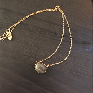 Natural Stone Short Necklace