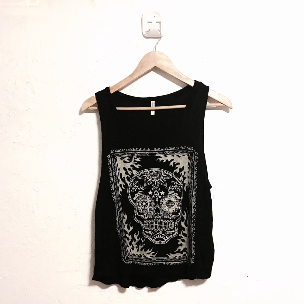 Sugar Skull Muscle Tank