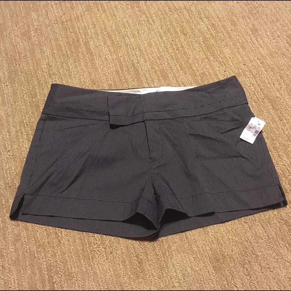 NWT Maurice's Black Dress Shorts