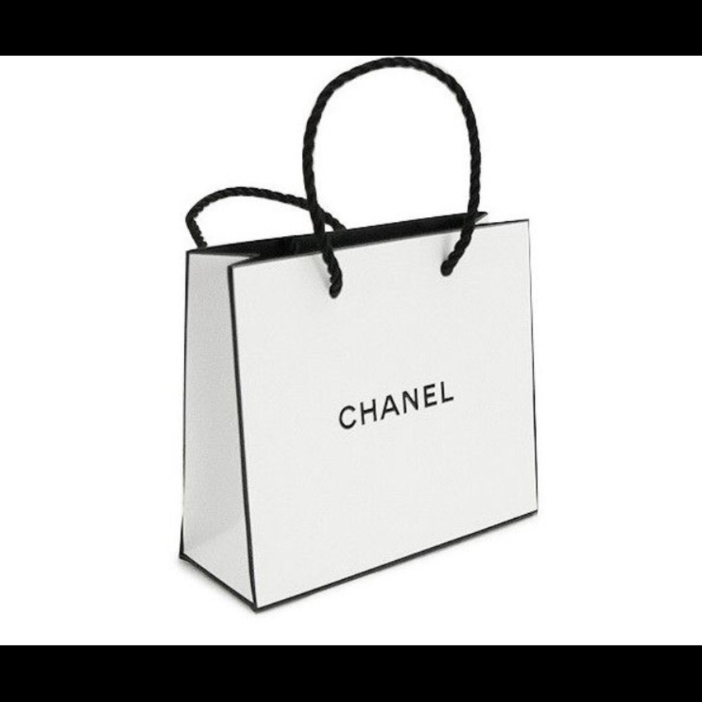 Chanel accessory shopping bag