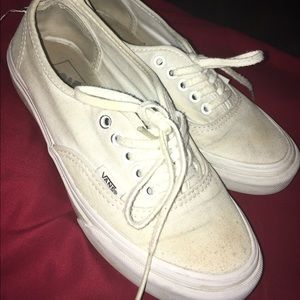 White vans authentic