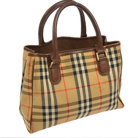 Burberry Handbags - Classic Burberry Tote