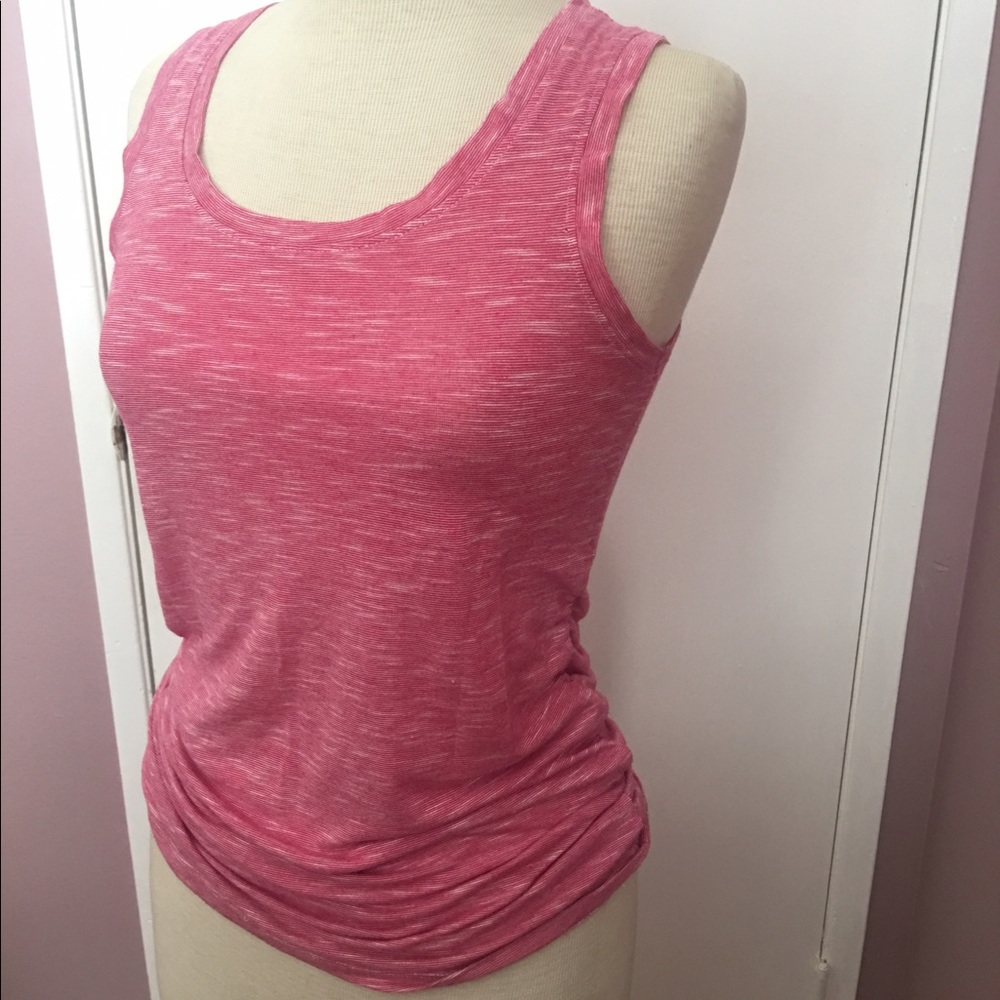 Red and White tank top