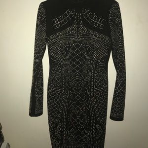 Balmain-inspired dress