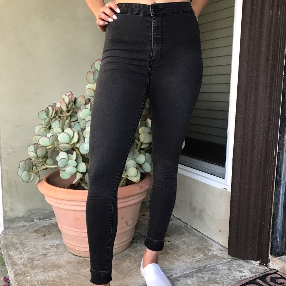 Black High waisted jeans