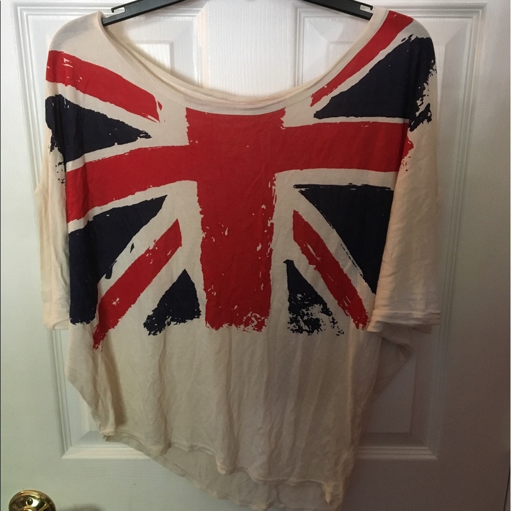 British flag shirt