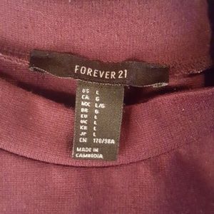 Forever 21 Cranberry Dress L