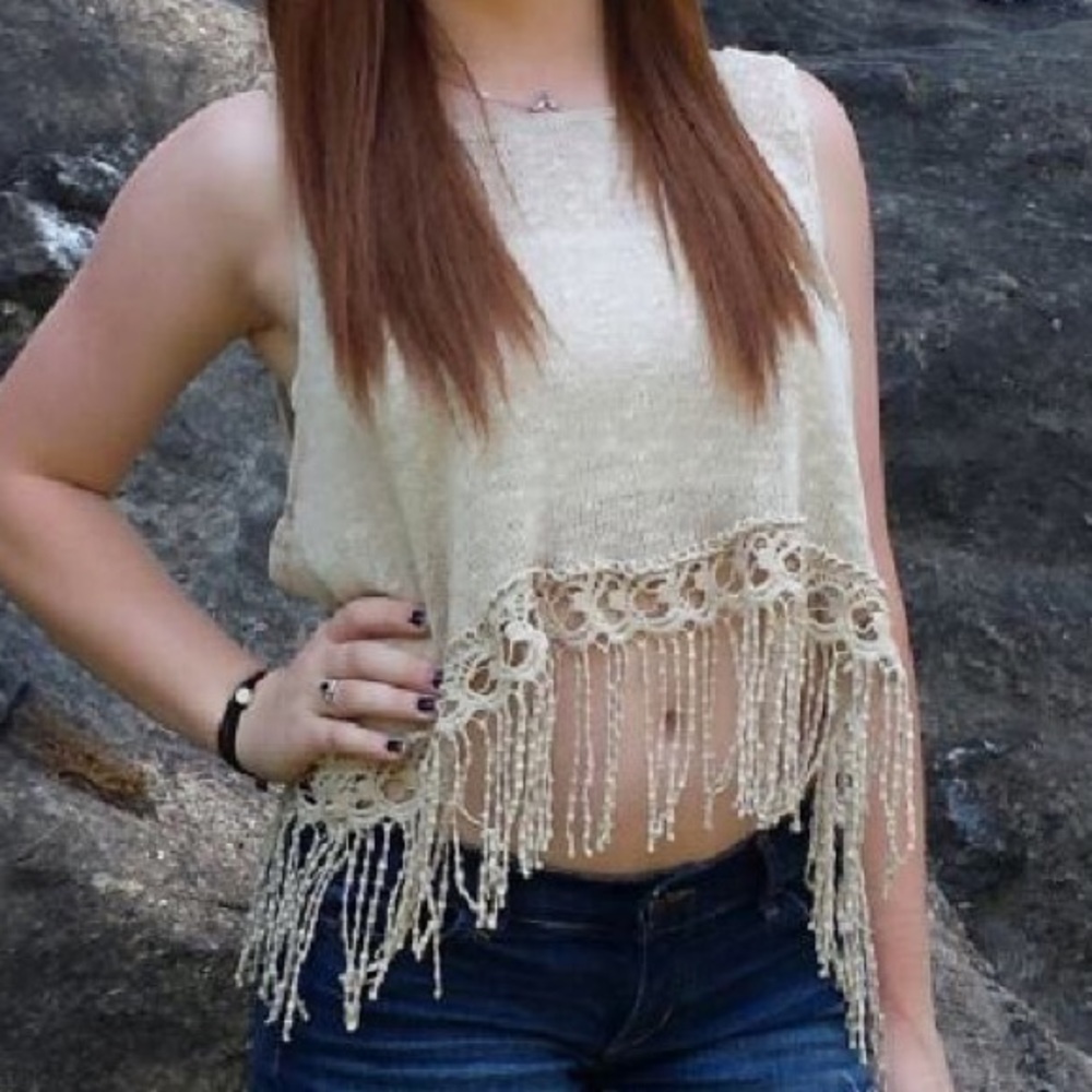 Forever 21 Sweater Crop Top