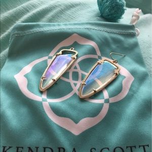 Kendra Scott iridescent earrings