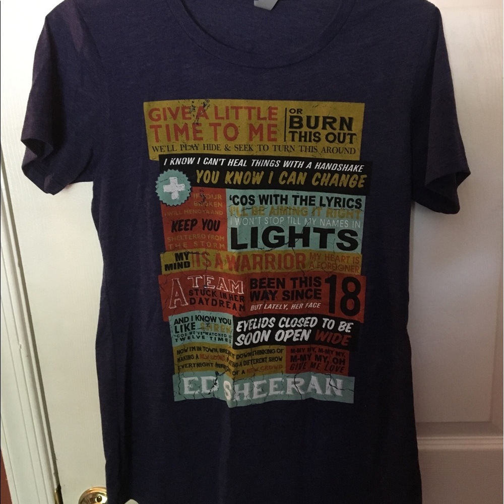 Ed Sheehan shirt